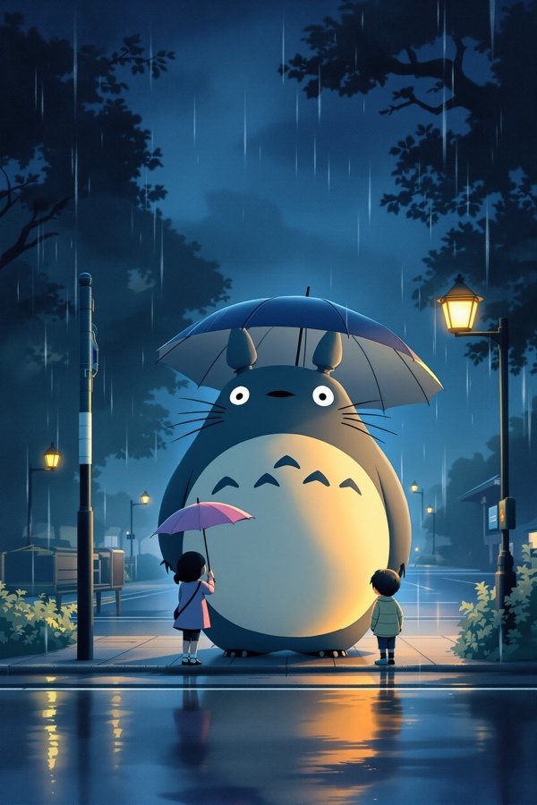 龙猫 电影海报